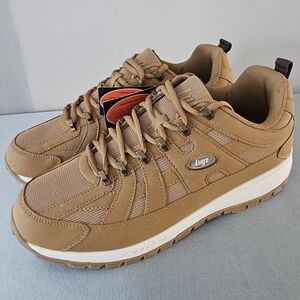 NWT LUGZ Cage Mens Brown/Tan Lace Up Shoes, Sneakers